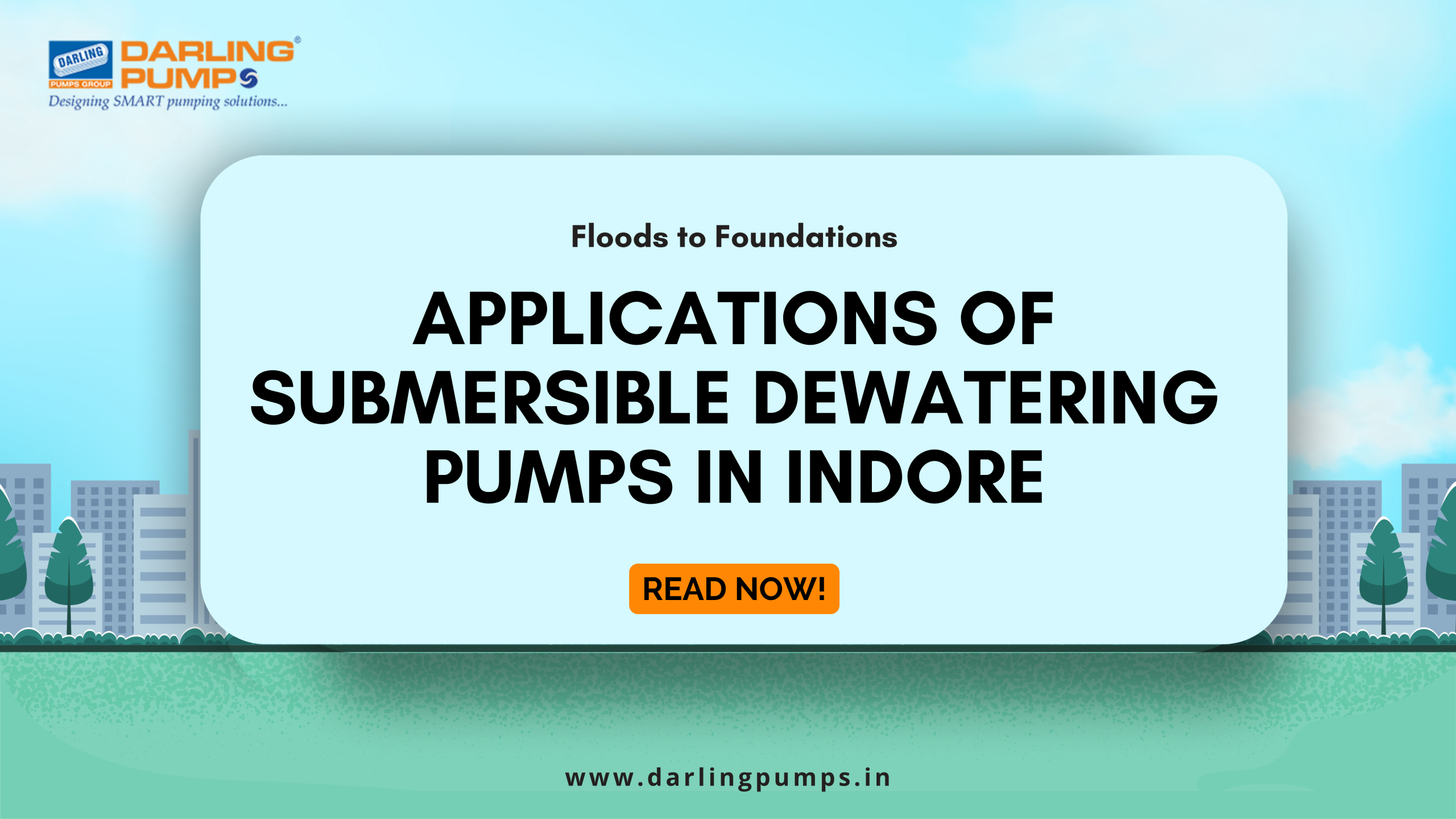 Floods to Foundations: Applications of Submersible Dewatering Pumps in Indore